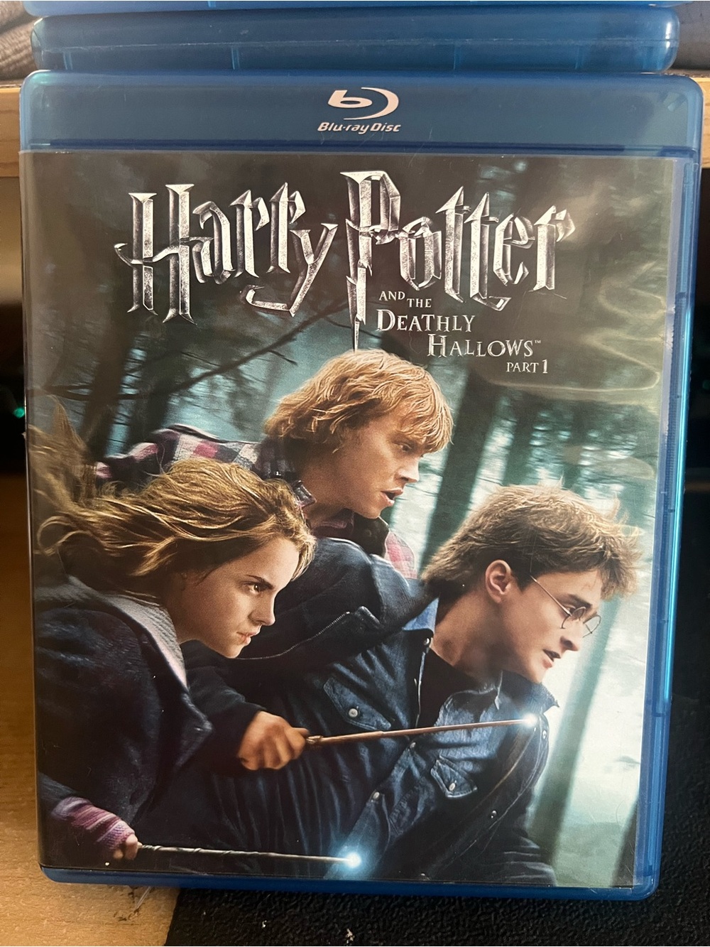 Warner Bros. Harry Potter and the Deathly Hallows Part 1 Blu-ray - Blue Case